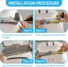 TONEPIE Automatic Cat Litter Box Accessories Self Cleaning Toilet Litter Mat Cat Supplie for Cat 6