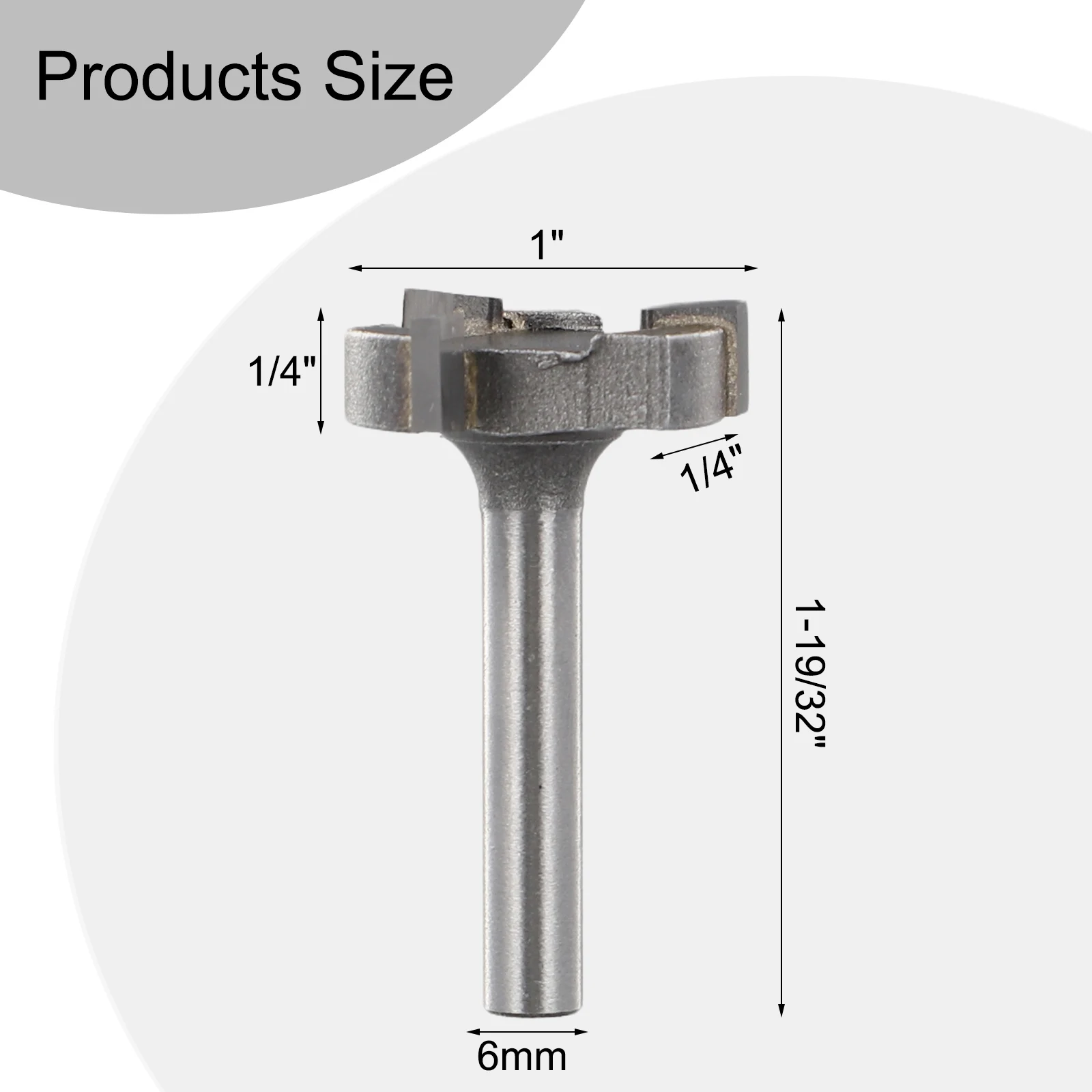 

New Durable Router Bit Milling Cutter Power Tools Sand Shank Steel Particle Board Plywood Compact Panel Surfacing