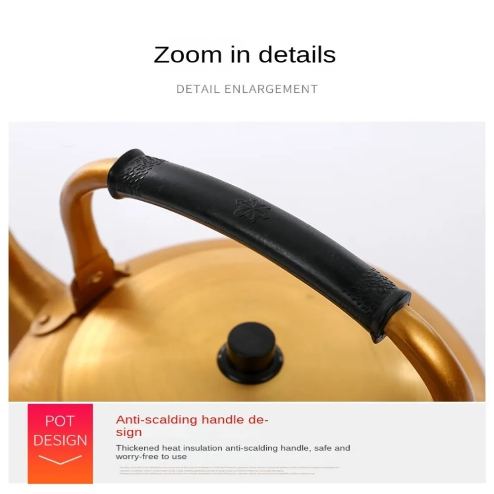 Portable Folding Kettle 0.75-4L for Outdoor Kitchen