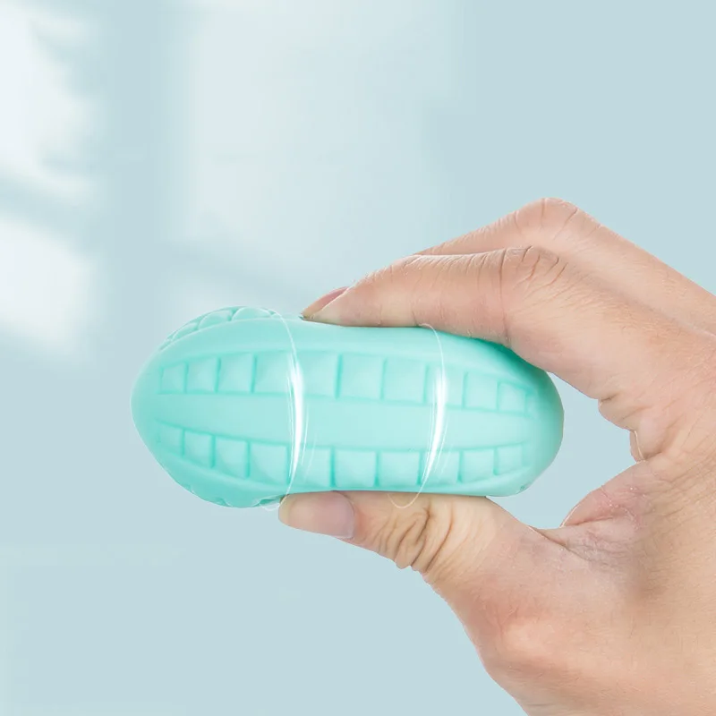 

Baby Bath Toys Soft Rubber Hand Grip Ball Multi-texture Touch Toy Relief Stress Educational Sensory Balls Infant Water Play Toys