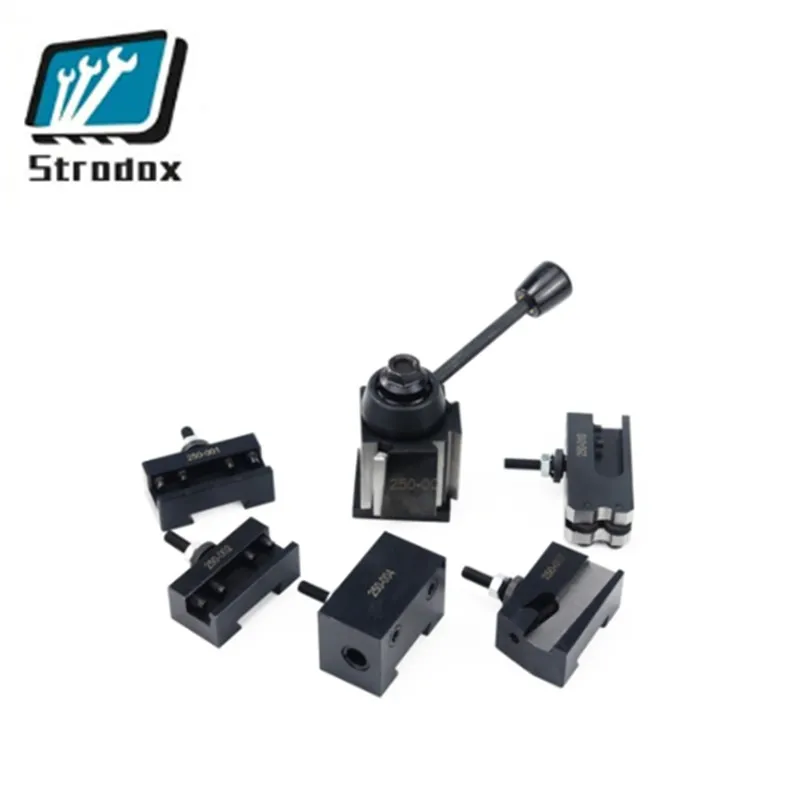 250200 Wedge Type Quick Change Tool Post Set GIB Tool Post Set Piston