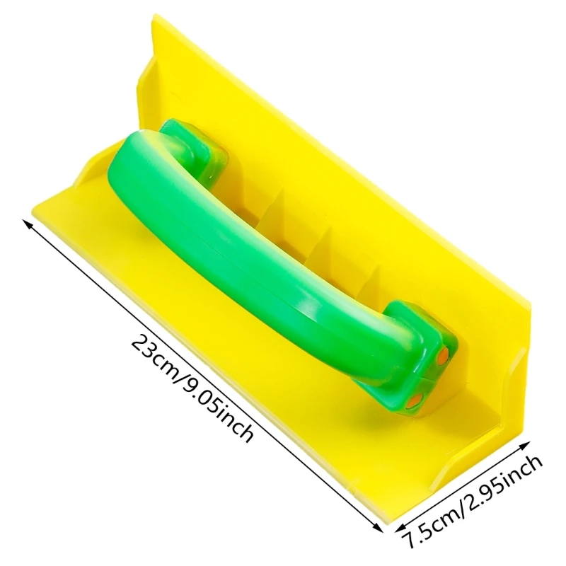 G6DA Inner/Outer Wall Corner Trowel Plastic Corner Shaping Tool Plaster Wall Spatula Construction Tool