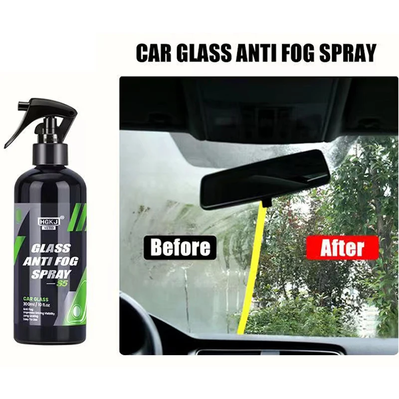 Antifog Coating Anti-fog For Car Windshield Windows Screen Driving Mirror Glasses Defogging HGKJ 5 Anti Fog Spray Glass