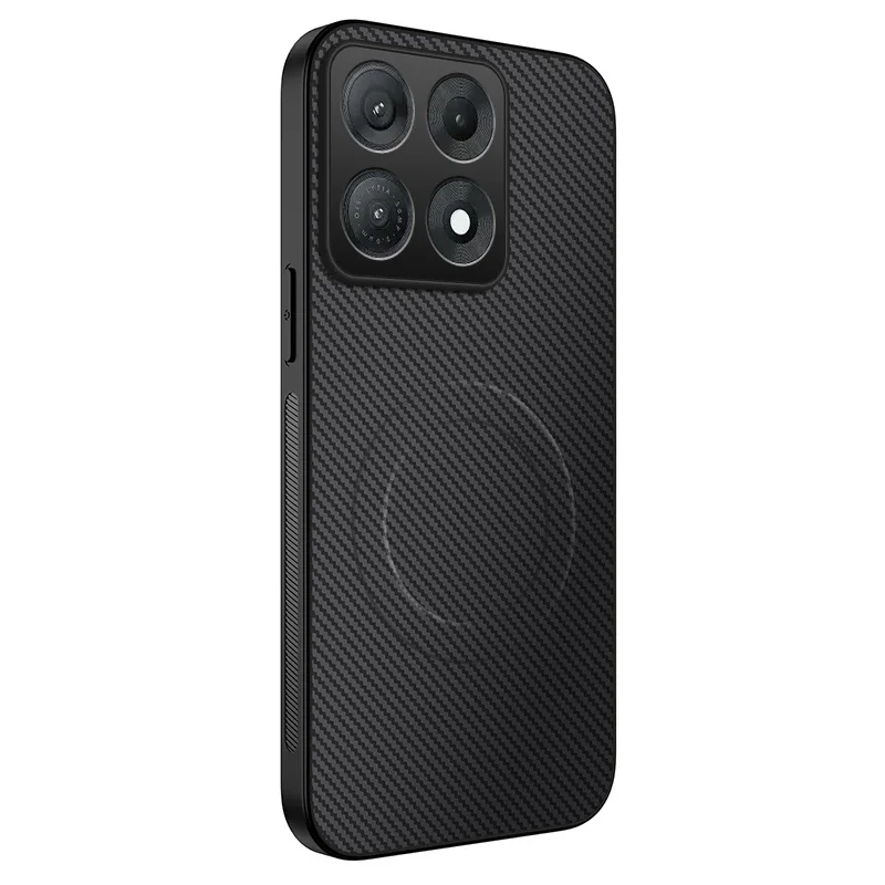 Carbon Fibre Wireless Charging Protective Phone Case with Lens Guard