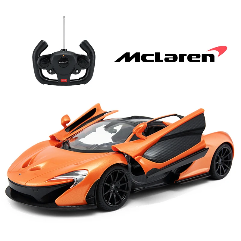 

Mclaren P1 RC Car 1:14 Scale Remote Control Car Model Radio Controlled Auto Open Door Machine Toys Gift for Kids Adults Rastar