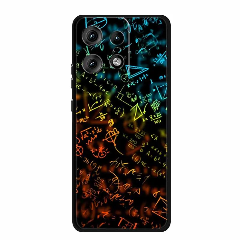 Charming Cat Design Soft TPU Silicone Phone Case - Painted Back Cover for Motorola Moto Edge 50 Pro 5G 2024