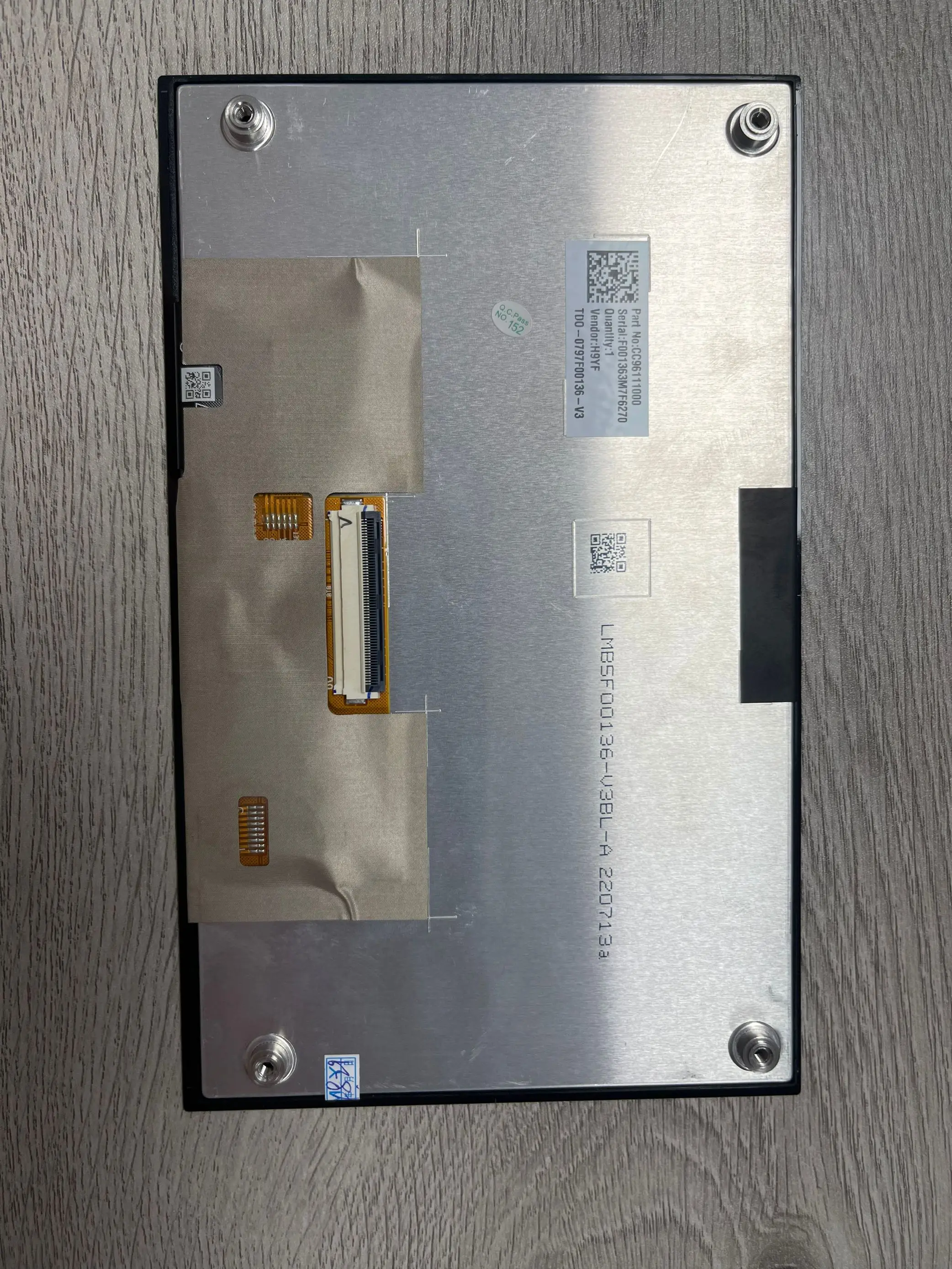 Replacement LCD Display Touch screen 194X119MM for KIA Hyundai Radio navigation TDO-0797F00136-V6 TDO-0797F00136-V3 LMB5F00136