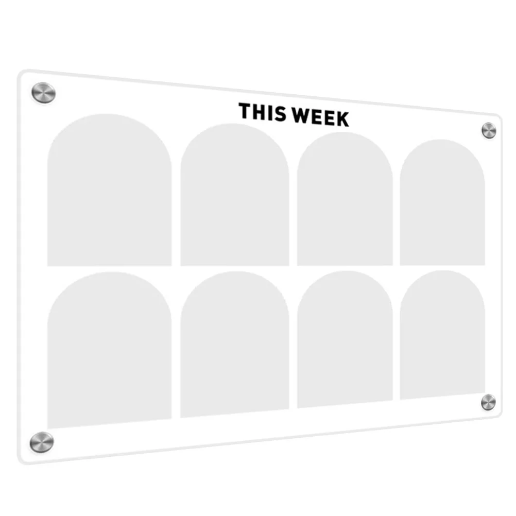 Magnetic Planning Board Chores Planning Board Dry Erase Refrigerator Board Home Supply