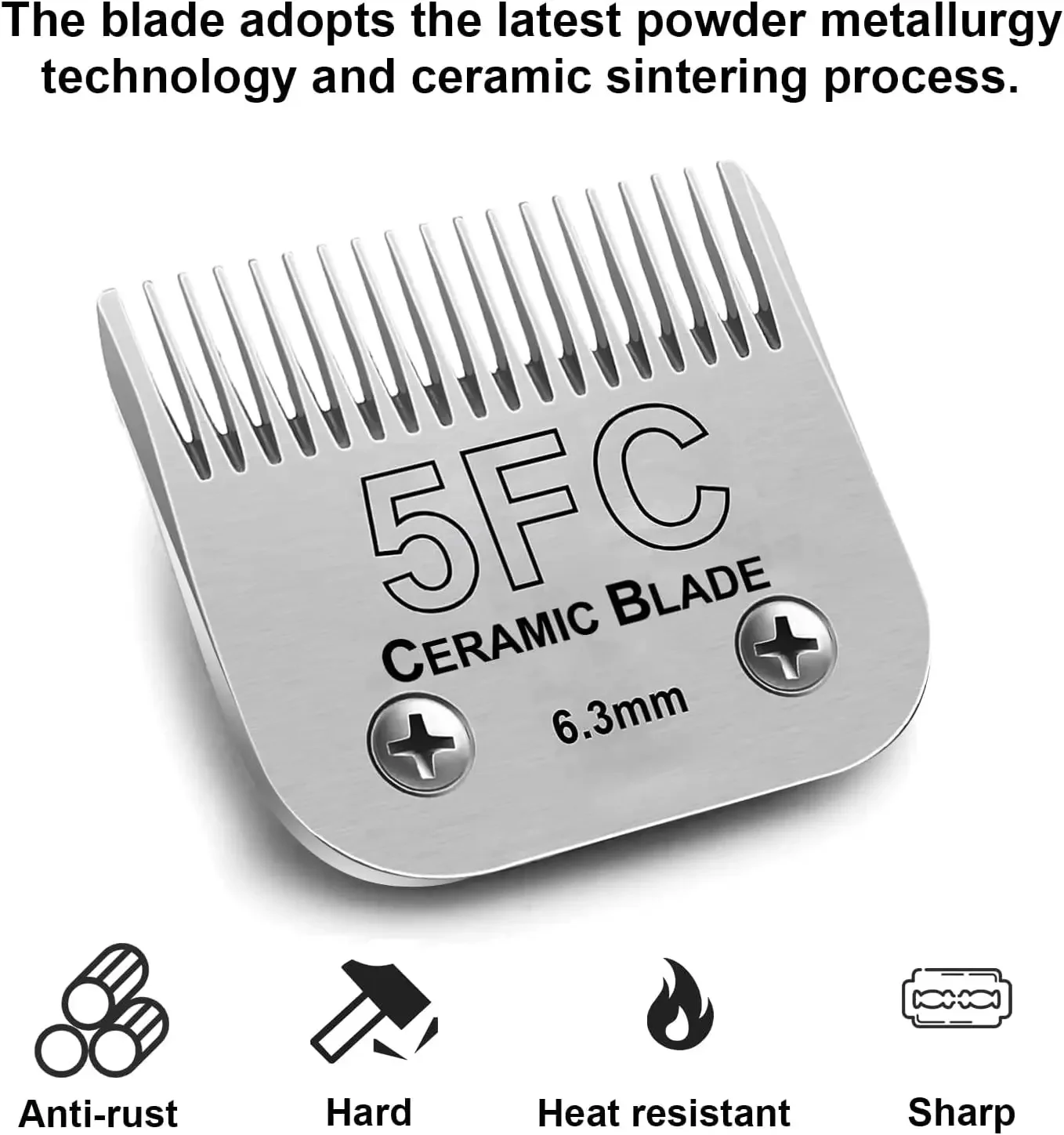 Pet Grooming Clipper Dog Replacement Ceramic Blade For Andis /Oster A5 A6 Golden A5 Turbo A5 Power Max PowerPro Ultra/Wahl KM Series
