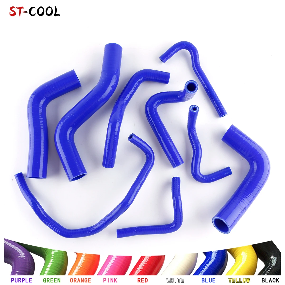 

For 1989-1993 Mazda Miata MX5 MX-5 NA6CE Roadstar B6ZE 1.6L 1990 1991 1992 Radiator Silicone Hoses Kit Piping 9Pcs 10 Colors