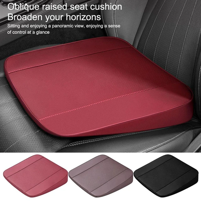 Coussin rehausseur de siège de voiture portable, confortable, respirant,  instituts de fatigue, intérieur de voiture, polymères de surélévation -  AliExpress