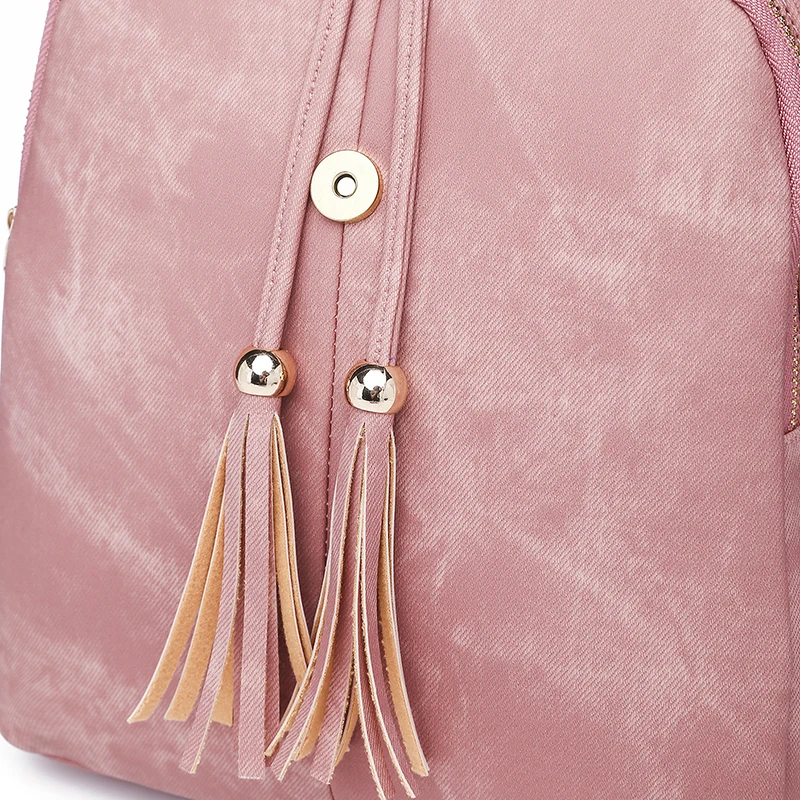 Women Vintage Soft Leather Backpack Purse Fashion Rucksack Practical and Stylish Retro Daypack Bag 4