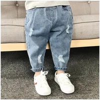 Lässige Zerrissene Jeans – Bild 3