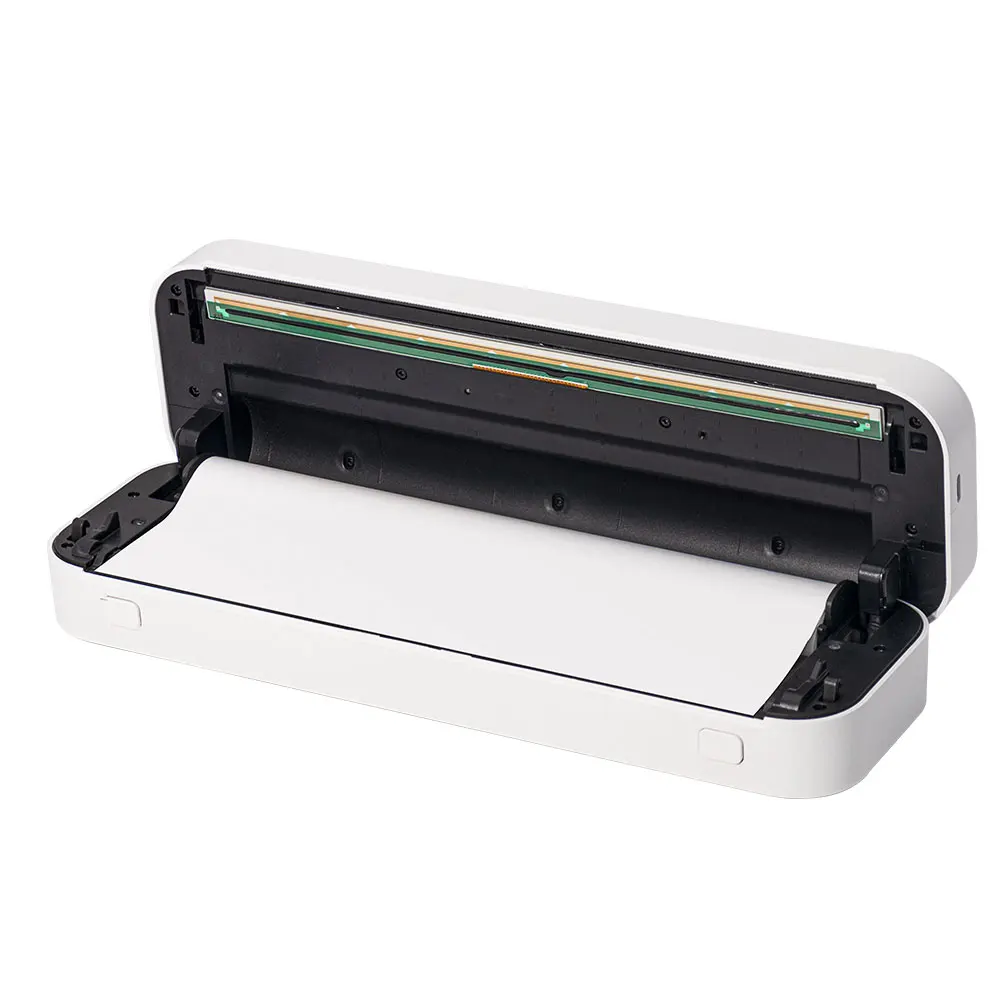 Portable A4 Thermal Printer Inkless  Bluetooth Compatible Mobile Office Document Photo Printer Perfect for Travel & Home Use - 4
