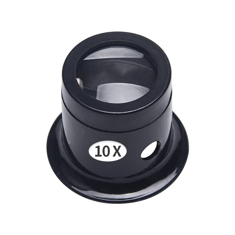 1/Set 5X 10X 15X Vergrößerungsglas Clip-On Lupe für Uhrmacher Schmuck Uhrenreparatur-Werkzeuge – Detail 8