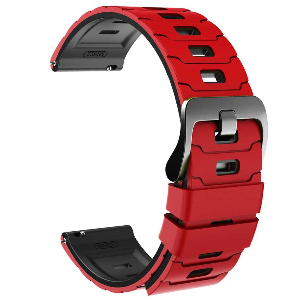 Premium 22mm Wide Replacement Watch Band Strap, Compatible with Smartwatches