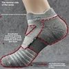 6Pairs Men's Basketball Compression Socks Breathable Sports Socks with Cushioned Sole High Elastic Anti Slip for Workout Running 6
