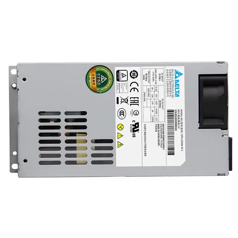 델타 플렉스 파워 서플라이 소형 1U 정격 250W 브론즈 효율 서버 파워 서플라이 미니 섀시 데스크탑 컴퓨터 파워 서플라이