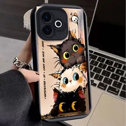 Flexible Silicone Shockproof Cat Print Protective Case for OPPO A5 4G (HFTYJTMAO001)