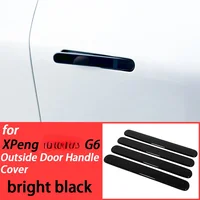 Car Outside Door Handle Cover Trim Handle Protector Sticker for XPeng G6 Interior Accessories 2024 5