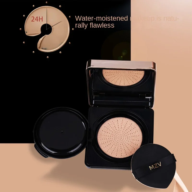 MZV Air Cushion BB Cream Waterproof Foundation with Replacement Full Cover Oil Control Face Base Makeup Soft Baneou Concealer