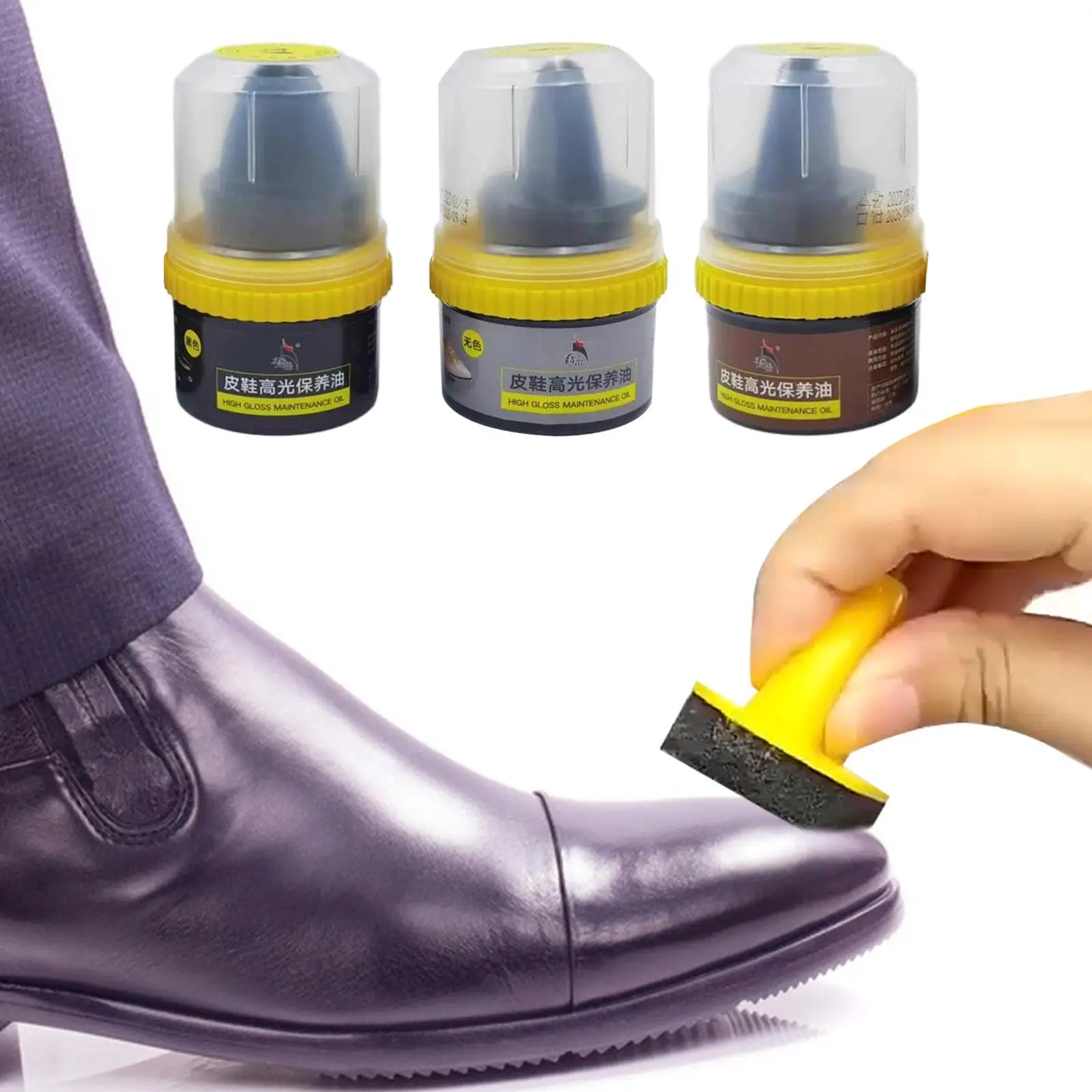 Leather Polish Cream Shoe Beauty Cream Protective Furniture Repair for Car Interior Clothing Office Chair Coat Sofa