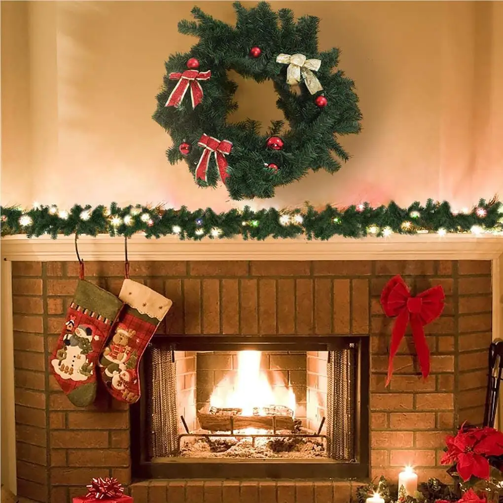 

Door Garland Xmas Wreath Home Decor Household Decal Holiday Supplies
