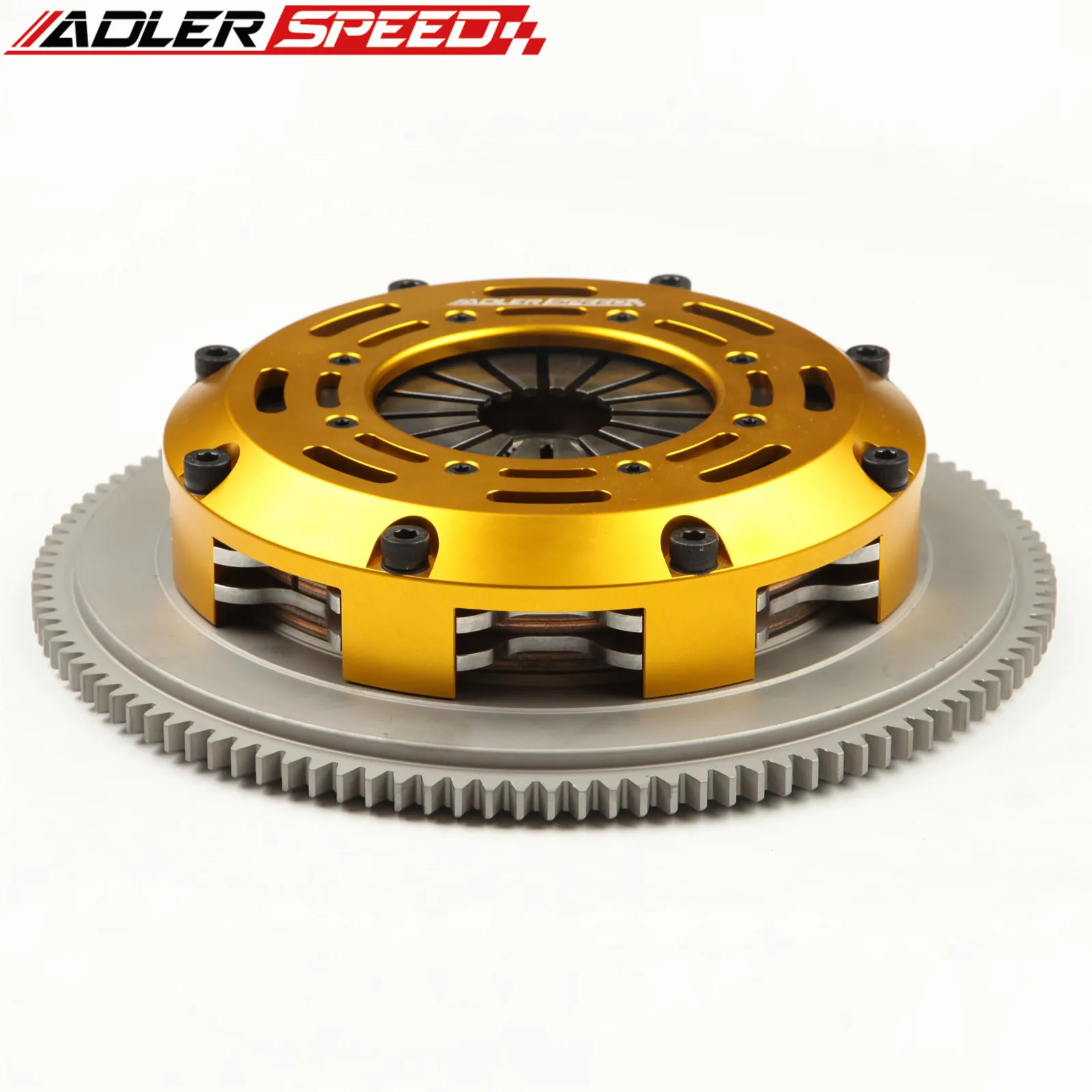 Adlerspeed Racing Clutch Twin Disc Kit Per 01-03 Mazda Protege Mazdaspeed Turbo