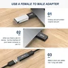 Universal USB 3.0 OTG Type C Adapter USB C Male to USB-A Male Female Converter for Macbook Huawei Xiaomi Samsung Ipad Connector 4