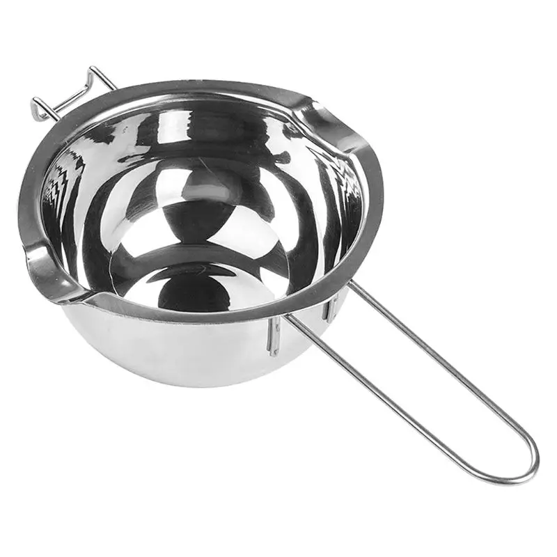 Non-stick Long Handle Wax Melting Pot Stainless Steel Pot DIY Scented Candle Soap Chocolate Butter Handmade Soap Tool