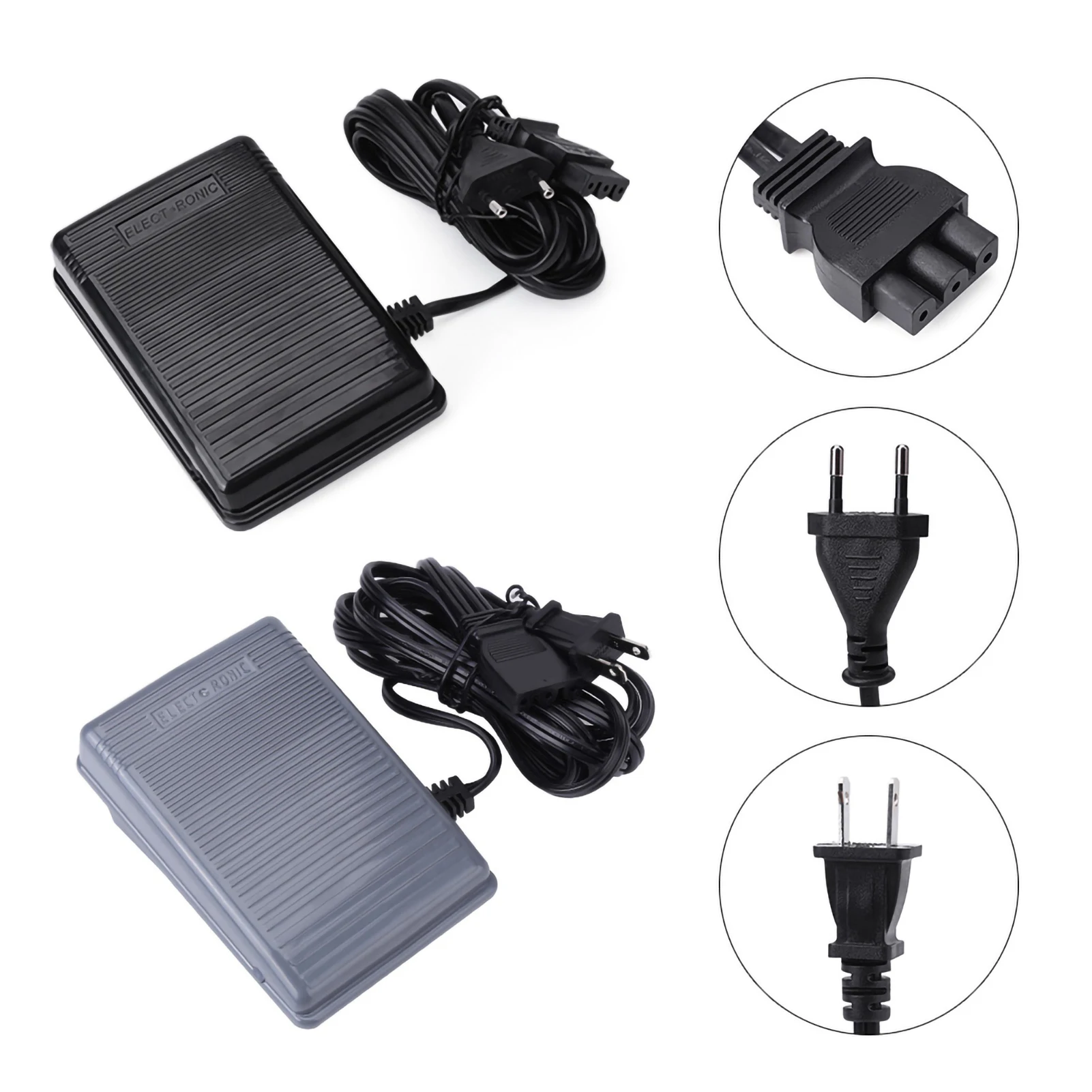 Pédale De Machine à Coudre, Pédale De Contrôle En Plastique Pour Machine à Coudre Singer SC220 6160 6180 5400 XL‑400