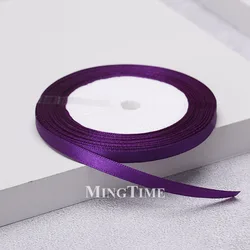 Elegant Satin Ribbon - Gold and Sage Green for Gift Wrapping and Decorations (Purple)