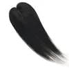 7x10cm Natural Skin Scalp Top Mono Base Toppers 2 Clips in With PU around Virgin Human Hair Women Topper Piece Cover Hairline 3