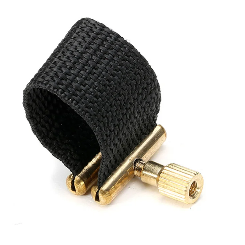 Legatura Per Bocchino Sassofono Contralto - Regolabile, In Metallo, Compatta E Duratura