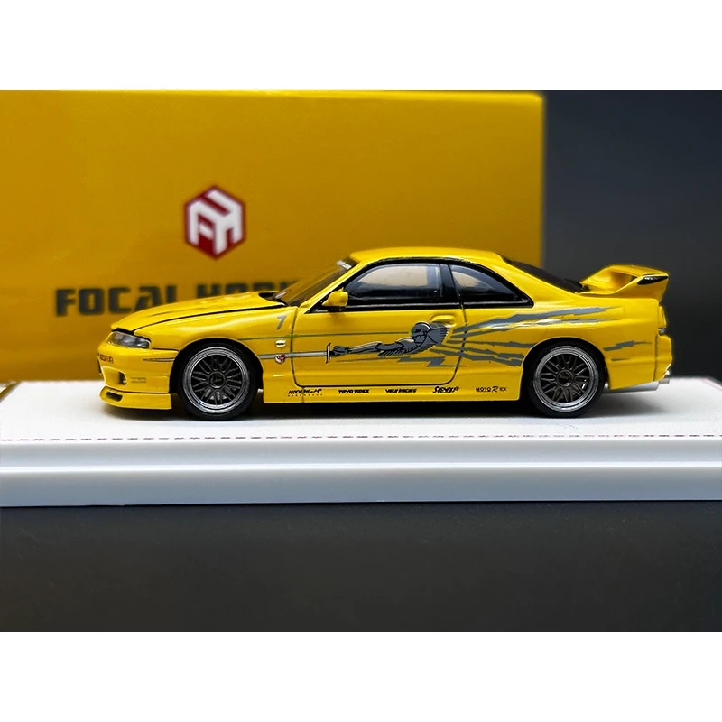 FH FOCAL HORIZON GTR R32 R33 2台セット 1/64 Focal Horizon FH 1:64 Skyline R33 GT-R BCNR33 FNF Diecast