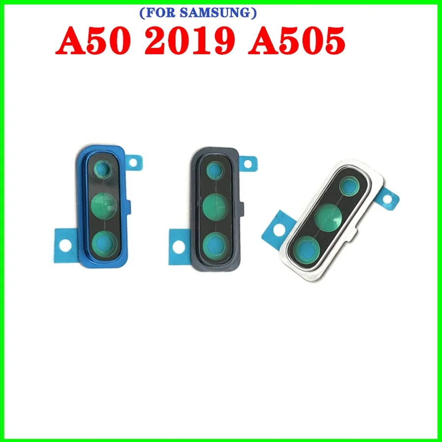 삼성 갤럭시용 미들 프레임 백 하우징, A50, A505, A305F, SM-A505F 백 문짝 배터리 커버, 유리 하우징 케이스, 사이드 버튼 캠