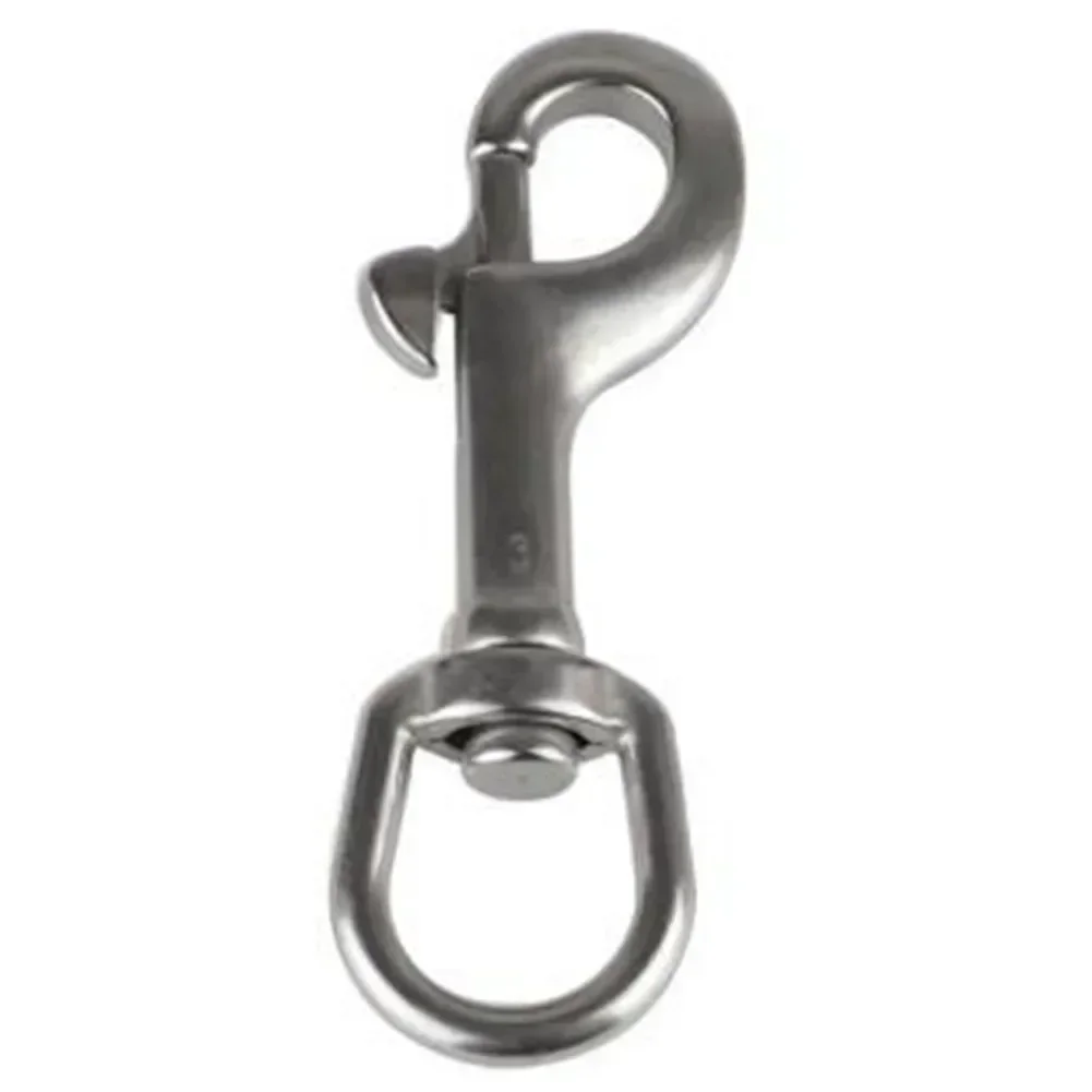 Spring Snap Hook Stainless Steel Swivel Eye Bolt Snap Spring Hook For Scuba Diving Pet Leash Flag For Diving Hook Pet Leash/Camping Tent scuba diving accessories