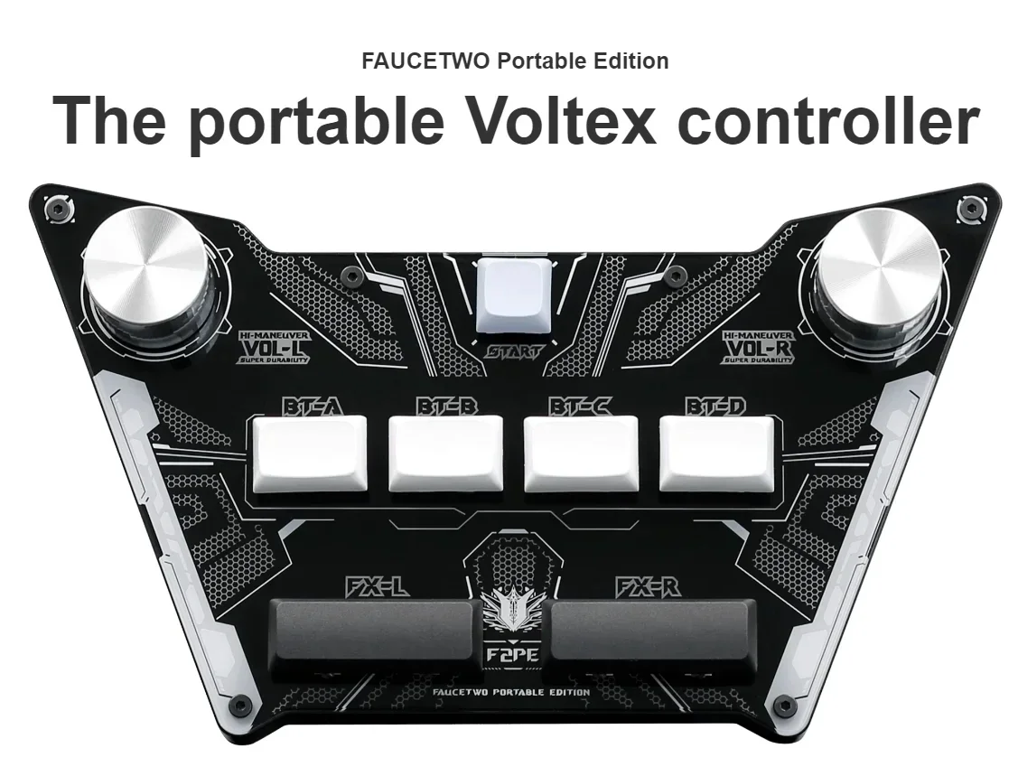Gamo2 FAUCETWO EG skin SDVXコントローラ FAUCETWO+ EG skin 1st - the controller for sound voltex with
