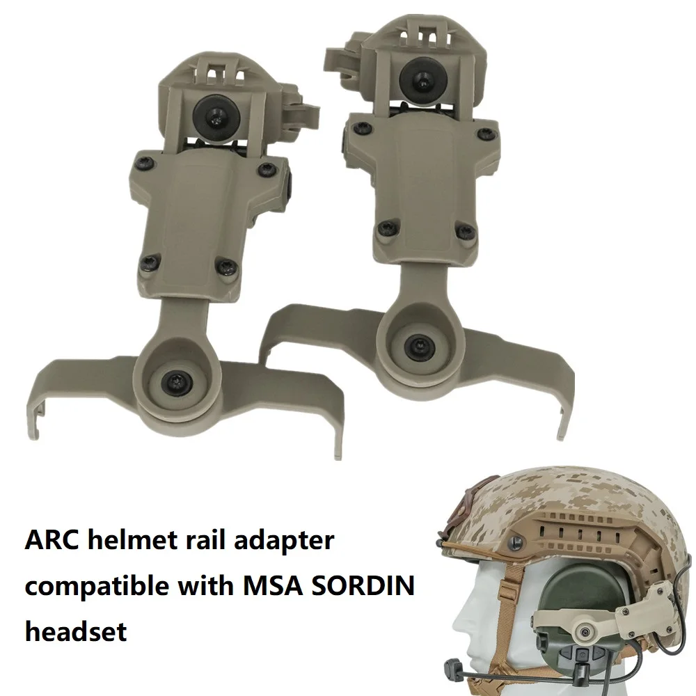 Kit adaptateur pour rail ARC sur casque tactique Suprême T2/X2BT SORDIN