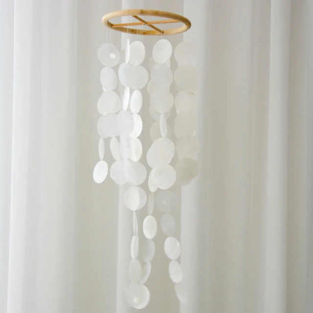 A Kerti Kagyló Szél Csengő Műalkotás Garden Wind Chimes Hűvös És Természetes Zen Varázsa Van - Image 6