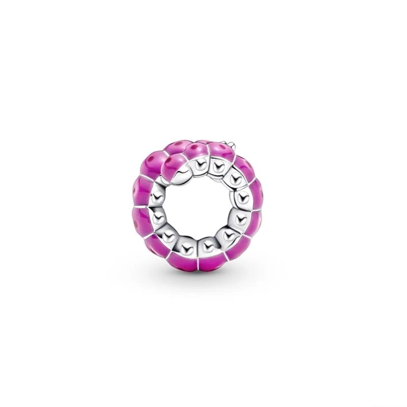 DIY Fine Cute Curled Caterpillar Charm Bead for 925 Sterling Silver Bracelet Necklace Women Fashion Jewelry Gift,beads charms,charm jewelry,sterling silver jewelry,charm bead,silver charm bracelet,sterling silver beads,beads jewelry,sterling silver beads charm,animal charm jewelry,bead jewelry making