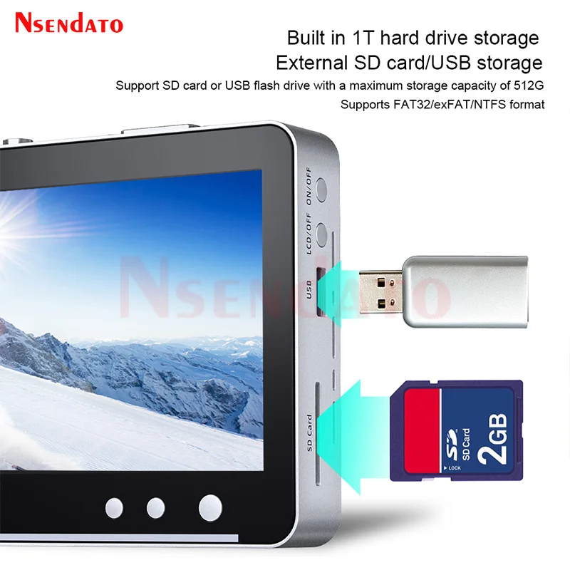 HDMI DVI VGA SDI RCA Video Recorder Capture Box SSD Device StandAlone Endoscop Camera HDMI VGA YPbPr Analog SDI Capture Card