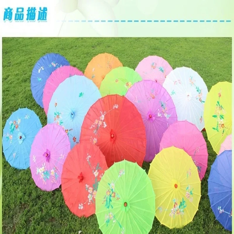 30 pcs Chinese Traditional Umbrella Women Craft Parasol Dance Performance Classical Ceiling Decor Photography Props