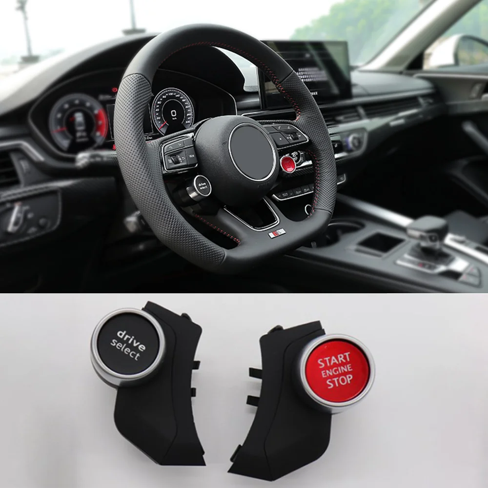 R8 button for Audi B9 A4 A5 S4 S5 RS4 RS5 20172022 steering wheel start switch driving mode switch