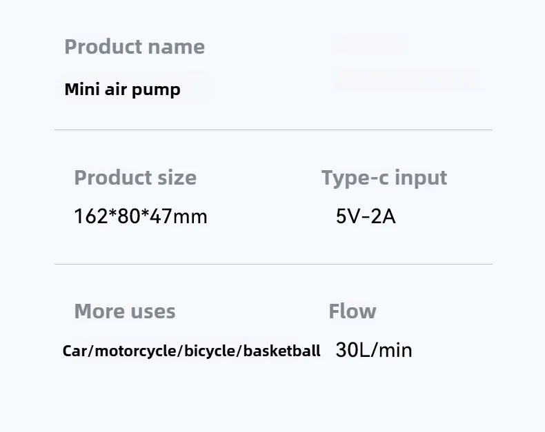 EAFC Luftkompressor, 150 PSI, Reifenfüller mit digitalem Manometer, automatische Abschalt-Luftpumpe für Auto, Motorrad, Fahrrad, Reifenzubehör – Detail 13