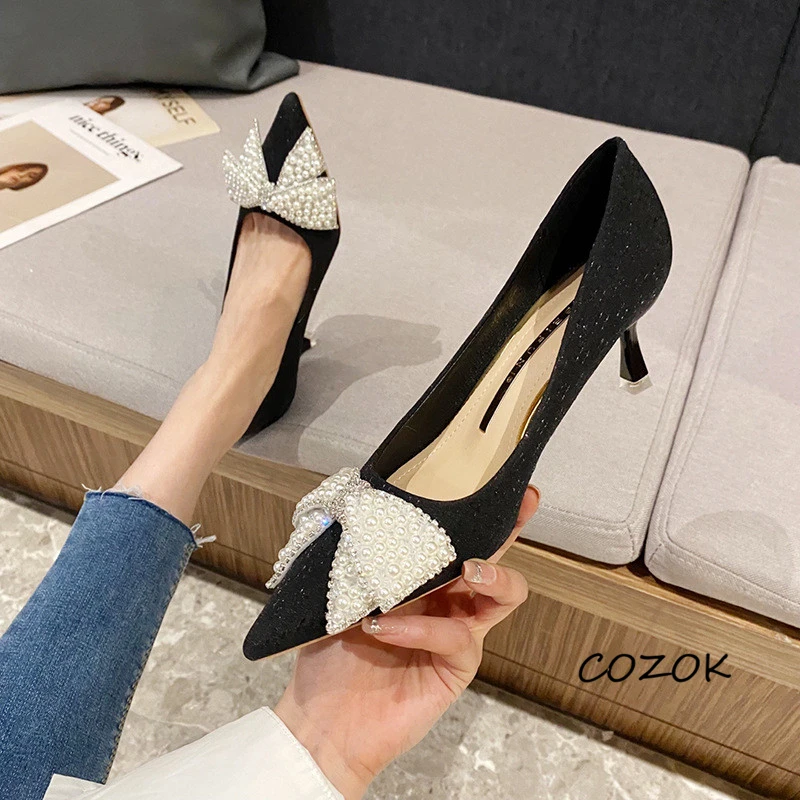 New Concise Elegant Female High Heels Korean Wild Shallow Mouth Single  Shoes in 2024 | Heels, Womens shoes high heels, High heels
