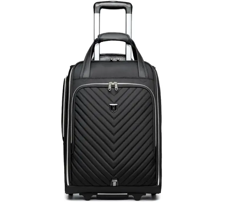 Men 18 inch Rolling Cabin Underseat Luggage bag Inch Laptop