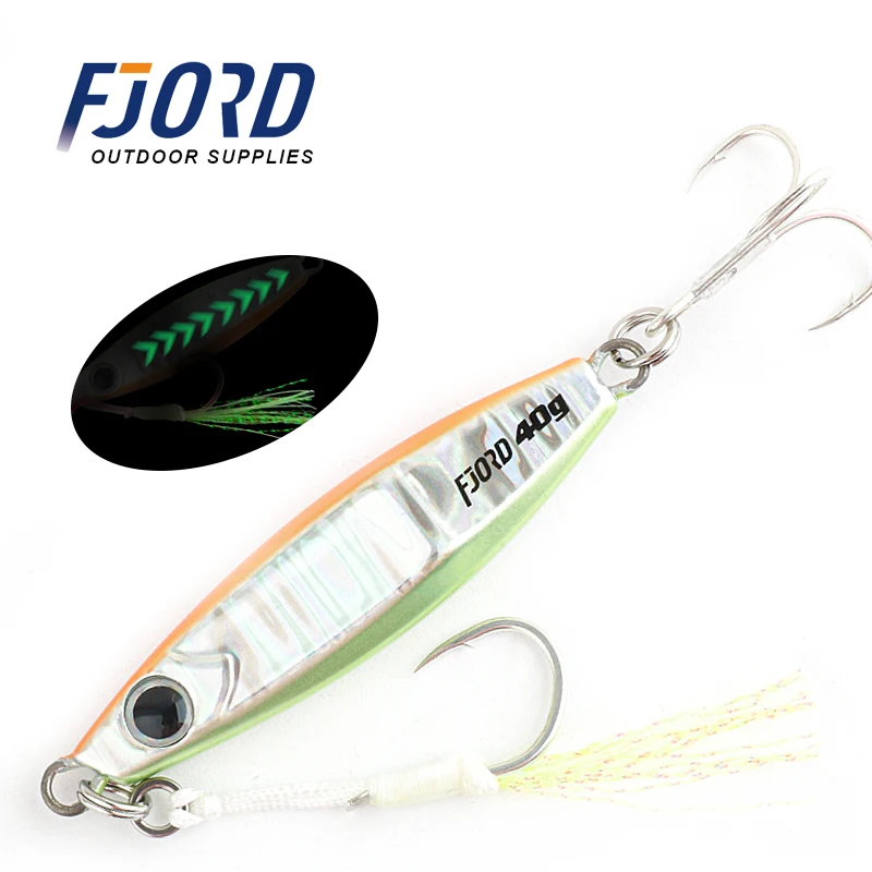 FJORD Metal Bait 60g Fishing Lead Jigging Lures Metal Jigs Bulk