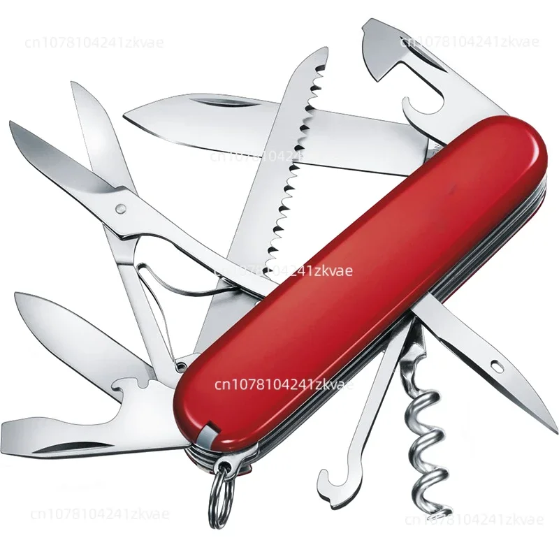 

Genuine Swiss sergeant knife urban hunter 1.3713 red counter genuine multi-function knife