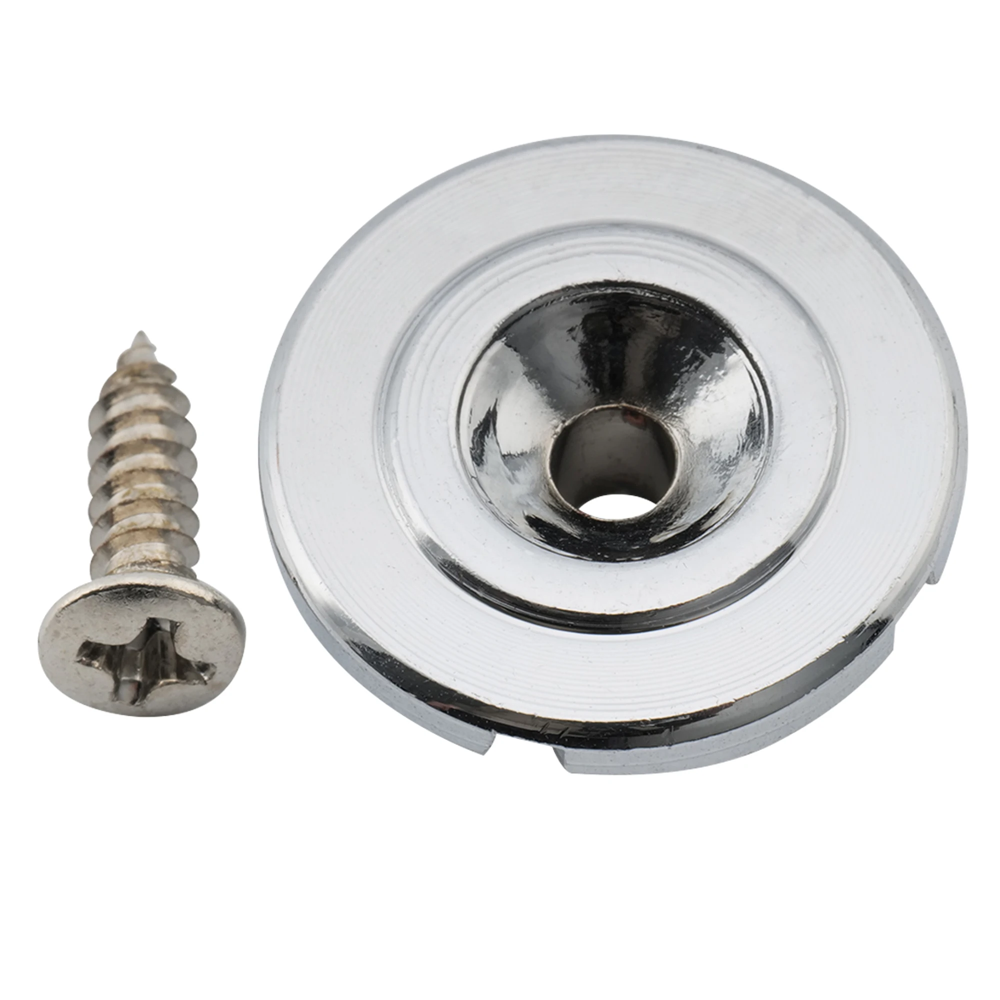 Musiclily Pro Steel 19 mm runder Schlitz-Saitenhalter-Führungsbaum für E-Bass – Detail 7